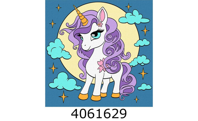 Картина по номерам 25*25см 7+ 