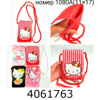 Сумочка дитяча Kitty 6 видів 11*17cv (12) 1080A н/з