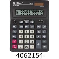 Калькулятор Brilliant BS-111 12 розрядів (10) 0226971 Калькулятор Brilliant BS-111 12 розрядів (10) 0226971