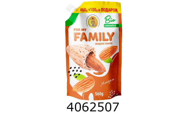 Рідке мило дой-пак FAMILY 