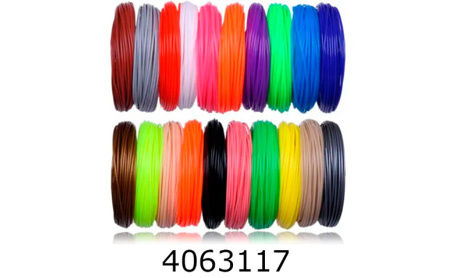Пластик для ручки 3D PLA 10м 20 кольорів ціна за 20шт (35)
