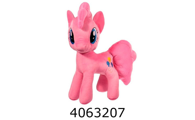 Поні м'яка іграшка рожева 30 см 416