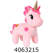 Єдиноріг м'яка іграшка 30 см рожевий 910