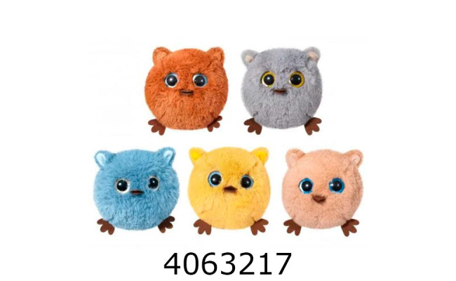 Сова Пухнастик м'яка іграшка 10 см 914