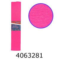 Папір гофр. 55% яскраво рожевий 50см*2м (KR55-8006 ) (10) 731456B