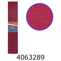 Папір гофр. 55% бордо 50см*2м (R55-8002) (10) 55-8002KR