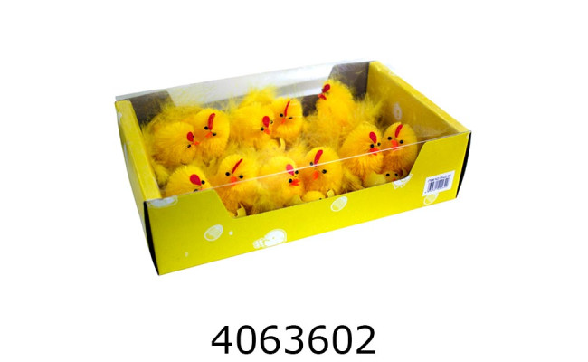 Великодні курчата в коробці ціна за 6 шт (80) MA22-69