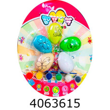 Великодні писанки на плашеті 5 писанок+фарби  (100) MA19-612