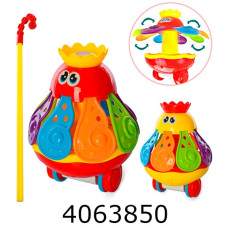 Каталка Восьминіг на паличці в кульку 2 кольори звук рухл. деталі 19*14*14см (36/72) 0501