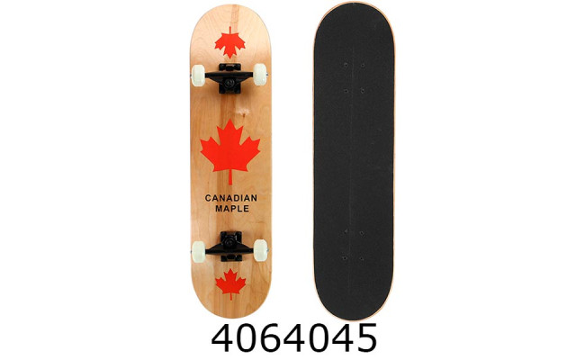 Скейт PU колеса 80*20см підш. ABEC-7 канад. клен до 60кг (10) 31-3F