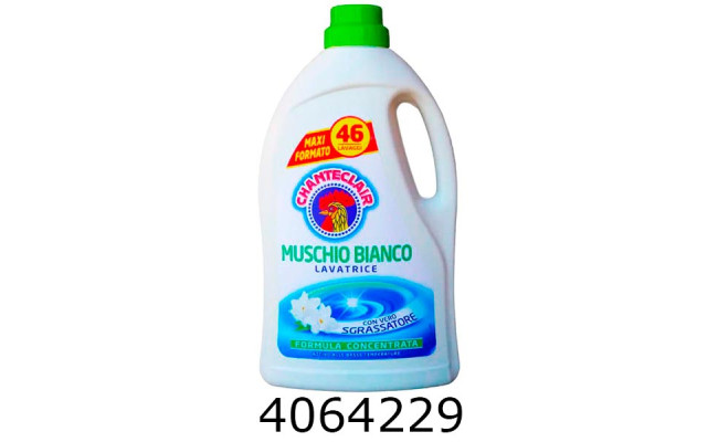 Гель для прання Білий мускус 46 циклів 207л  ChanteClair 264433