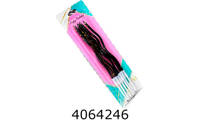 Набір свічки в торт 6 шт