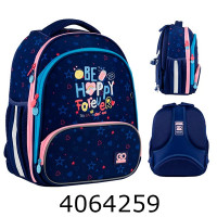 Рюкзак GoPack Education каркасний Be Happy GO24-597M-3