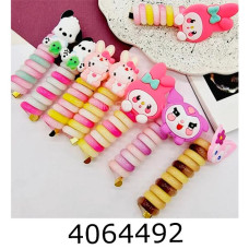 Резинка для волосся спіраль куромі ціна за 12 шт bb192/6