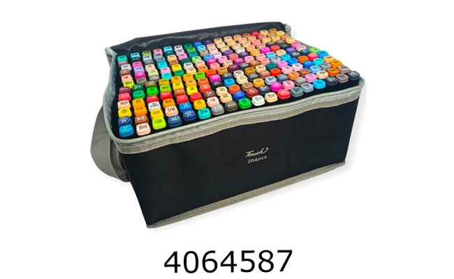 Скетч-маркери 204 кол. в сумці ''Touch'' (6) 2521