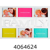 Фоторамка пластик 10*15см Коллаж 6 фото 