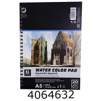 Альбом - планшет для акварелі на спір. 20 арк. А5 200г/м Art Nation (6006-W) 756090В Альбом - планшет для акварелі на спір. 20 арк. А5 200г/м Art Nation (6006-W) 756090В