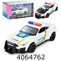 Машинка метал. Поліція 15*8*7см Автосвіт (60) AS-2958