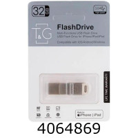 Flash USB 32Gb T&G Metall 008-Lightning 3.0 T&G