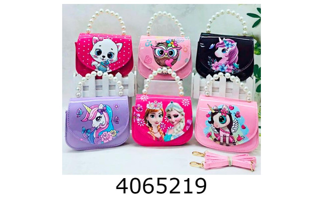 Сумочка дитяча лак 6 видів15*12*6см (6) 990-2