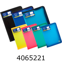 Папка на блискавці А4 пластик Buromax  асорті  (24) BM.3941-99