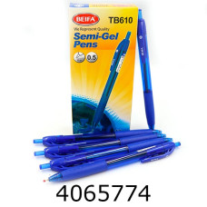 Ручка масл. авт. Beifa синя 0.5мм TB610 (12) 756197В