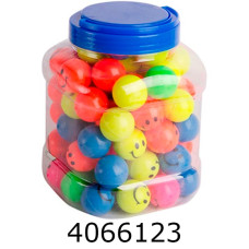 Мяч гумовий пригун 3 см в банці 80шт 2-189 (2092) (80/1920) 137845