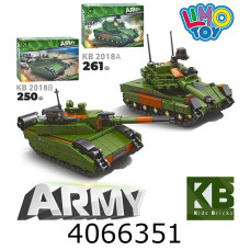 Конструктор Limo Toy Військова серія. Танк 250261дет (72) KB 2018 н/з