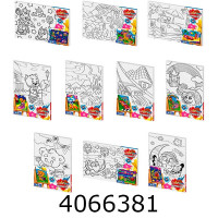 Набір для дит. творч. Розмальовка по номерах. Coloring by numbers 31*21см Danko toys (10) CBN-02-01