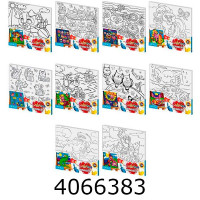 Набір для дит. творч. Розмальовка по номерах. Coloring by numbers 31*31см Danko toys (10) CBN-01-01/10