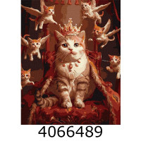 Картина по номерам 40*50см тварини 