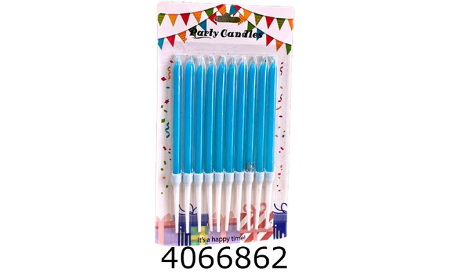 Набір свічки в торт 10 шт