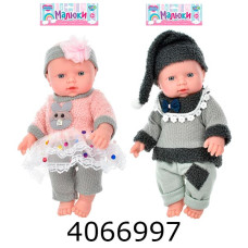 Лялька пупс муз. в кульку 2 види 30см (36) 525-V