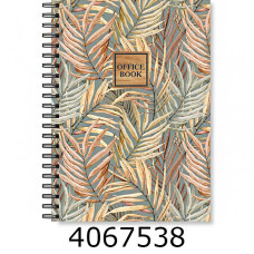 Канц. книга на спір. 200 арк. обкл. тв.картон. кл. серія 