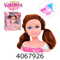 Голова ляльки в коробці з аксесуарами 23*28*12см (30) 913-Q