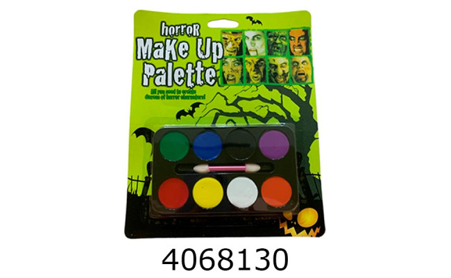 Хелловін. Грим для обличчя 8 кольорів MA26-158