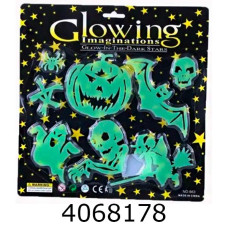 Хелловін. Наліпки фосфорні MA23-119