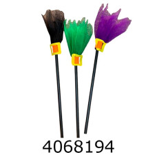 Хелловін. Мітла відьми 70 см MA24-451