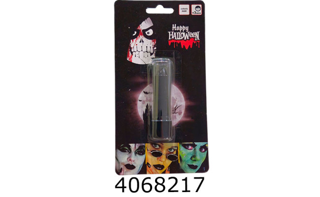 Хелловін. Помада чорна на листі MA26-163