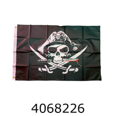 Хелловін. Прапор Веселого Роджера 60*90см MA-21-6090