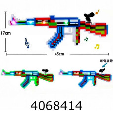 Автомат Minecraft в кульку світло звук 45см (12/144) BT-5573