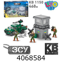 Конструктор Limo Toy Військова серія. Блокпост 468дет (24) KB 1150 н/з