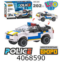 Конструктор Limo Toy Поліція 202дет (32) KB 225 н/з Конструктор Limo Toy Поліція 202дет (32) KB 225 н/з