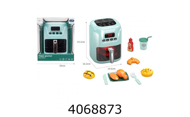 Аерогриль на батар. світ. + посуд продукти 9*22*18см (24) A1012-2