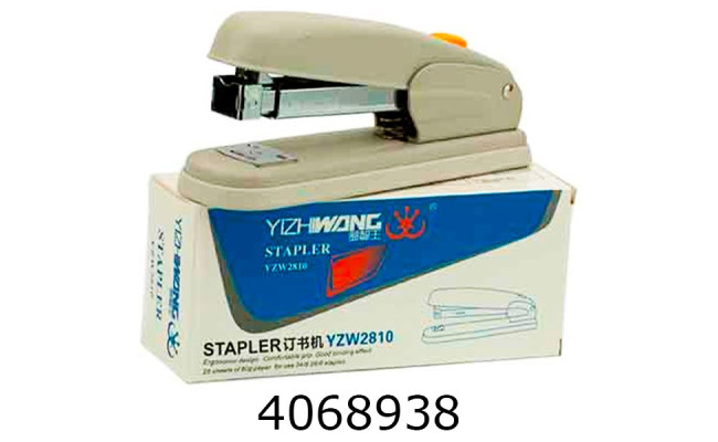 Степлер №24/6 30 арк. металевий мікс YZW2810 1-572 (23880) (12/96) 93031