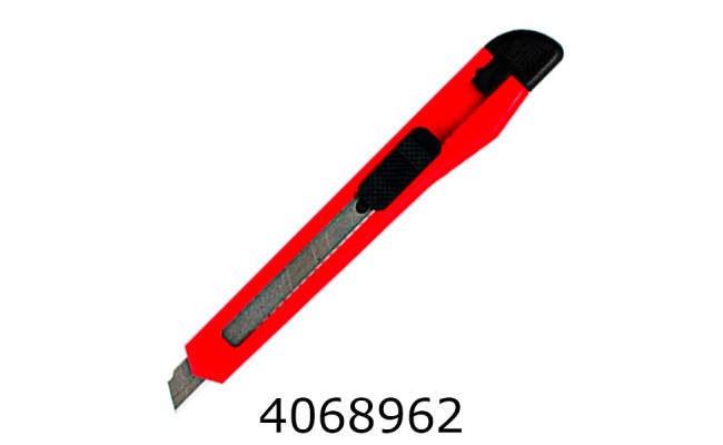 Ніж канц. 9мм пластик 1-598 (23880) 120/1200 138391