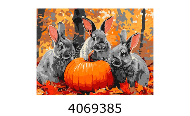 Картина по номерам 30*40см Тварини птахи 