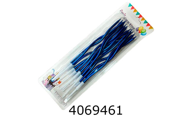 Набір свічки в торт 12 шт