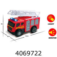 Машинка Пожежна охорона муз. світ. на батар. Автопром 18*10*18см (48) 7996 Машинка Пожежна охорона муз. світ. на батар. Автопром 18*10*18см (48) 7996