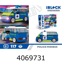 Конструктор IBlock Поліція 117дет в коробці (18/36) KH41/002/4 н/з
